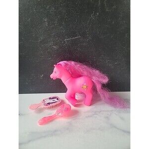 Pink My Little Pony With Hairbrushes